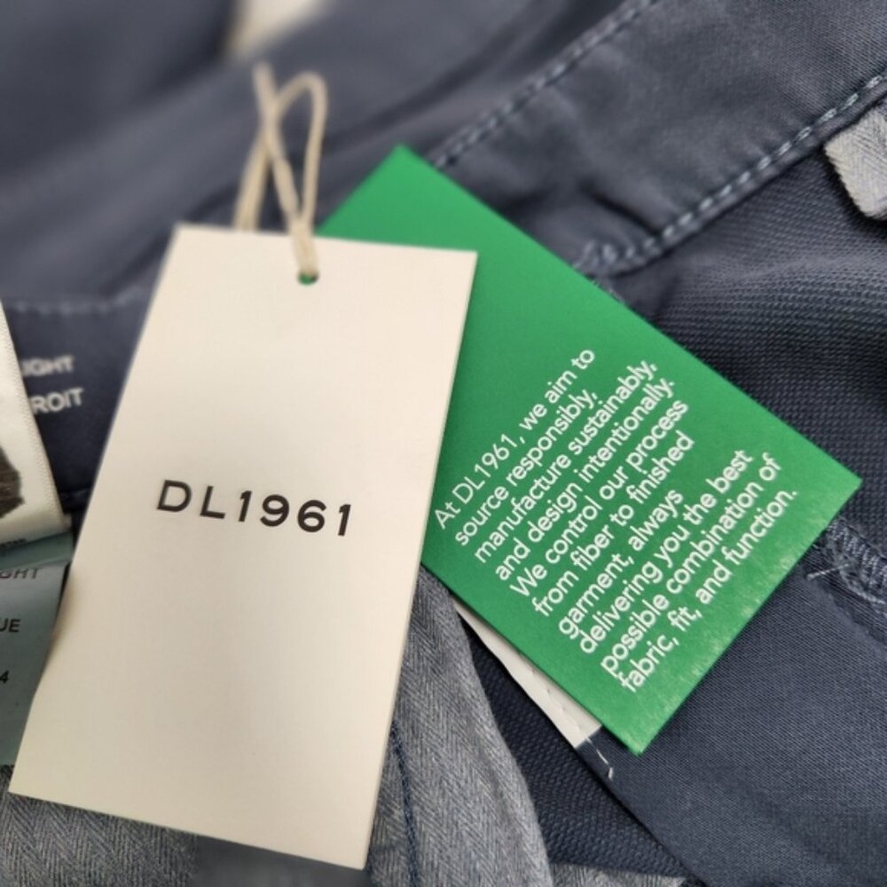 Men's DL1961 Russell Slim Straight light Stone Blue Jeans size 32×34 - Picture 12 of 12